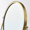 IKEA LASSBYN 30471032 Зеркало настольные, цвет золотой, 17 см - зображення 2