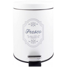 Arino Ведро с педалью Fresco White (54525) (8000054525070)