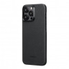 Pitaka MagEZ Case 4 Twill 600D Black/Grey for iPhone 15 Pro (KI1501PA) - зображення 2