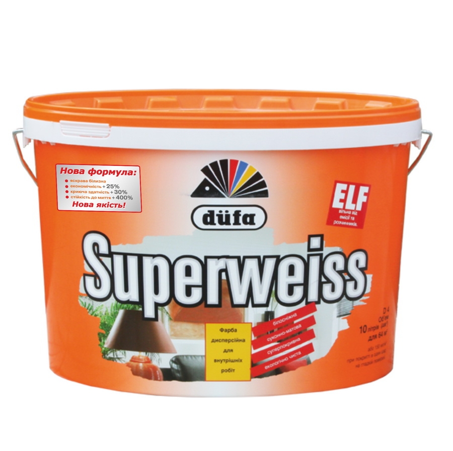 Dufa Superweiss D4 10л - зображення 1