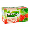 Pickwick Чай чорний  ароматизований зі шматочками полуниці, 20*1,5 г (8711000564363) - зображення 1