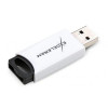 Exceleram 64 GB H2 Series White/Black USB 2.0 (EXU2H2W64) - зображення 2