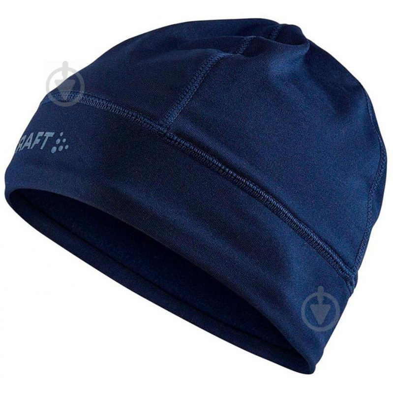 Craft Шапка  CORE ESSENCE THERMAL HAT 1909932-396000 S/M темно-синий - зображення 1