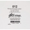 1 шт GHS Strings Струна GHS 012 Plain Steel Ball End Single Guitar String .012