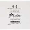 GHS Strings Струна GHS 012 Plain Steel Ball End Single Guitar String .012 - зображення 1