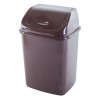 Алеана Ведро для мусора  18,5х15,0х27,0 см 5 л темно-коричневый 122061 (4823052321406) - зображення 1