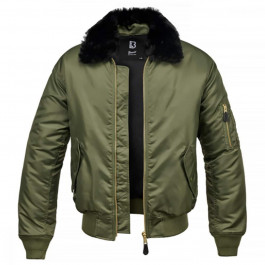 Brandit Куртка  MA2 Fur Collar - Olive