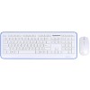 Комплект (клавіатура + миша) Greenwave Nano 817 Set (White-blue)