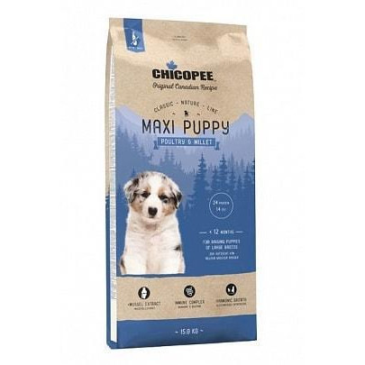 Chicopee CNL Maxi Puppy Poultry & Millet - зображення 1