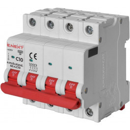   E.NEXT e.mcb.stand.60.4.C10 4р 10А C 6кА (s002146)