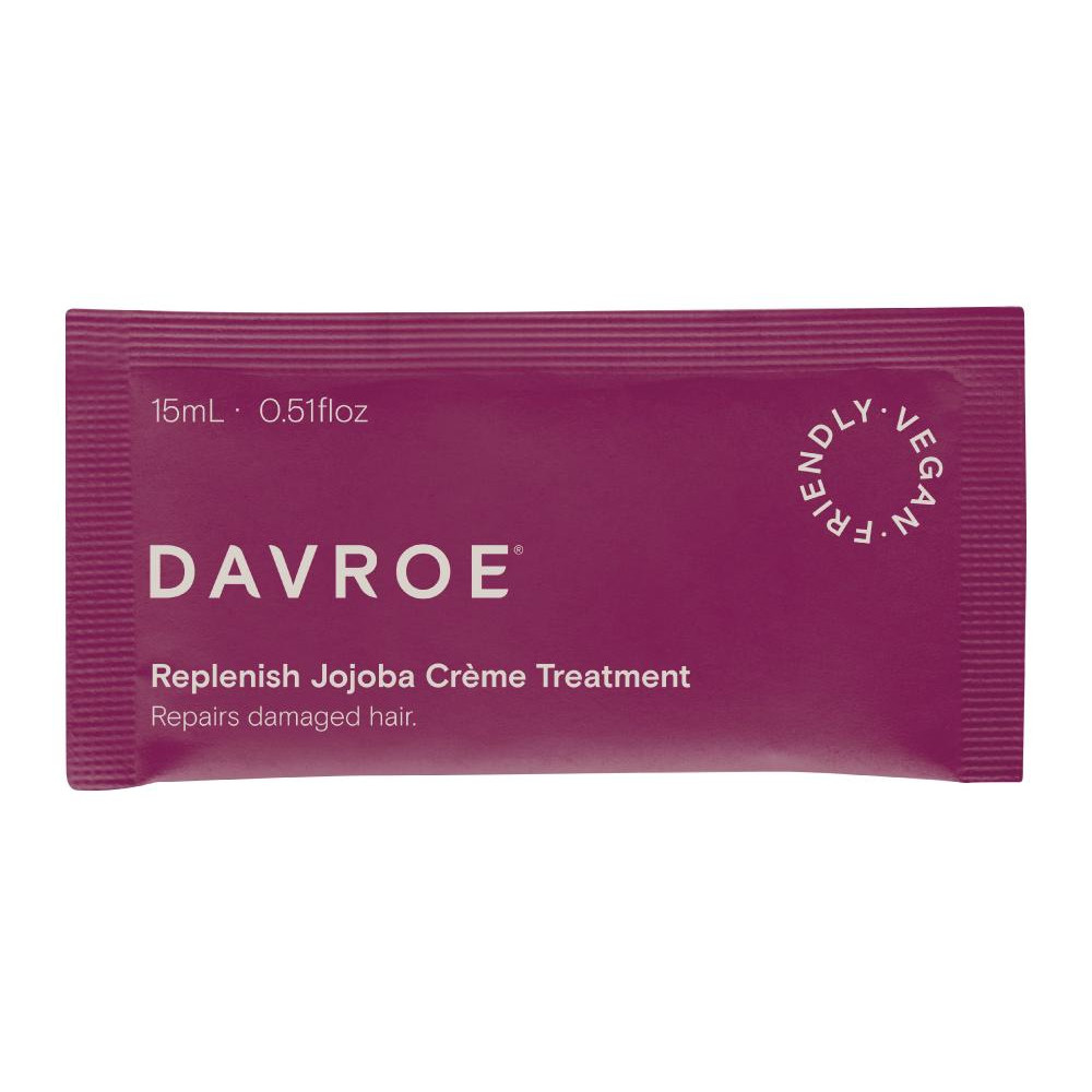 DAVROE Відновлюючий крем з олією жожоба  Replenish Jojoba Creme Treatement 15 мл для зміцнення волосся - зображення 1