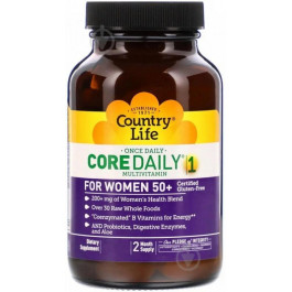 Country Life Core Daily для жінок 50+ 160 шт./уп.