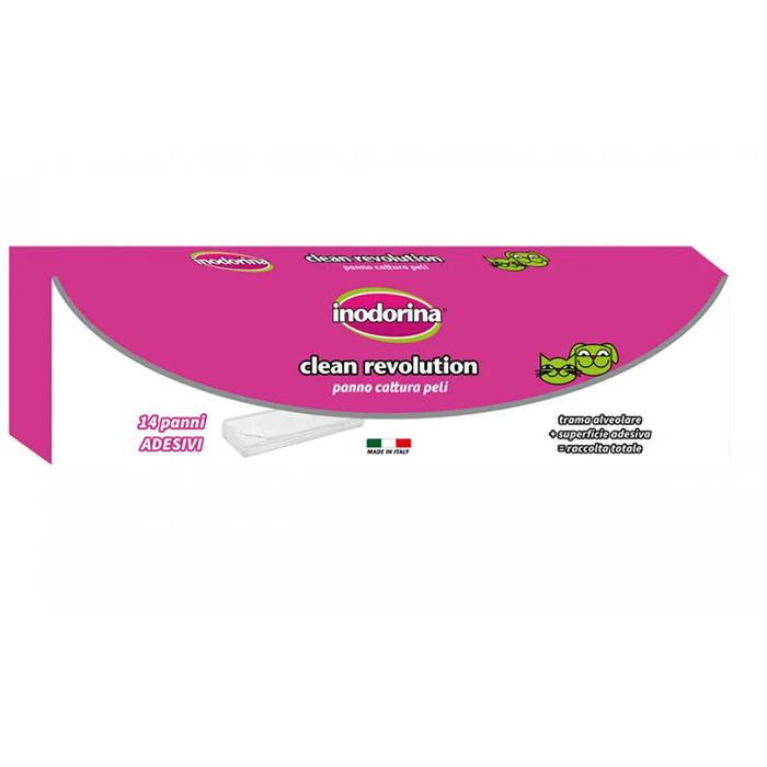 Inodorina Clean Revolution Ricarica Змінні смужки до набору для прибирання шерсті 14 шт (8031398252216) - зображення 1