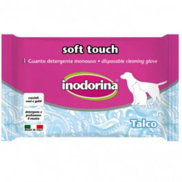 Inodorina Soft Touch Monouso Talco Рукавичка для очищення шерсті з ароматом тальку 1 шт (8031398128221)