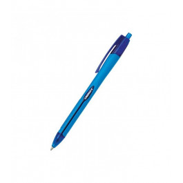 Unimax Ручка кулькова автоматична Aerogrip, синя, пишучий вузол 0,7 мм (UX-136-blue)