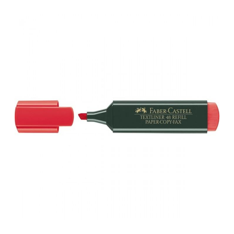 Faber-Castell Маркер для виділення в тексті, червоний (F-C-1548-red) - зображення 1