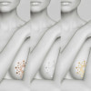 Bijoux Indiscrets Прикраса для груди mimi metallic skin transfer (BJ0227) - зображення 1