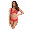 Obsessive 853-SET-3 2 pcs set red L / XL, Beige; Red, L/XL (410659) - зображення 1