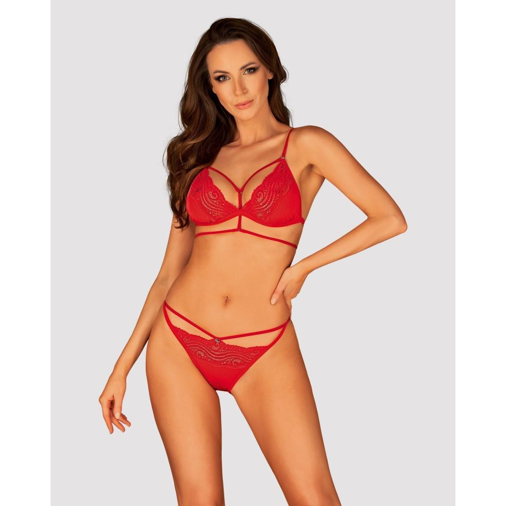 Obsessive Diyosa set 2-pcs red XS/S (411117) - зображення 1