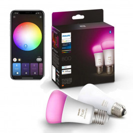 Philips Hue White And Color Ambiance E27 9W 806Lm Apple HomeKit (8718699673284)