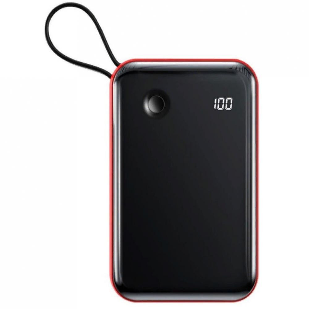 Baseus Mini S Digital Display 3A 10000mAh Red (PPXF-E09) - зображення 1