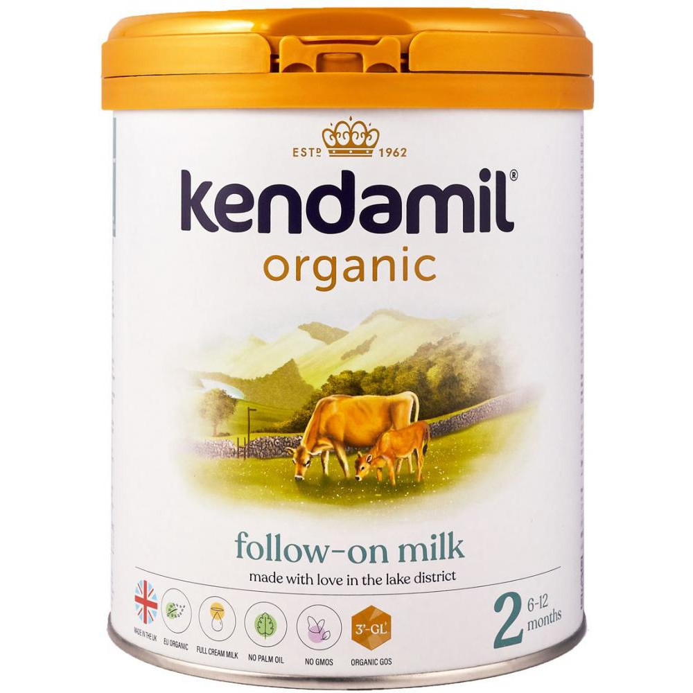 Kendamil Сухая молочная смесь Organic 2, 800 г (77000263) - зображення 1