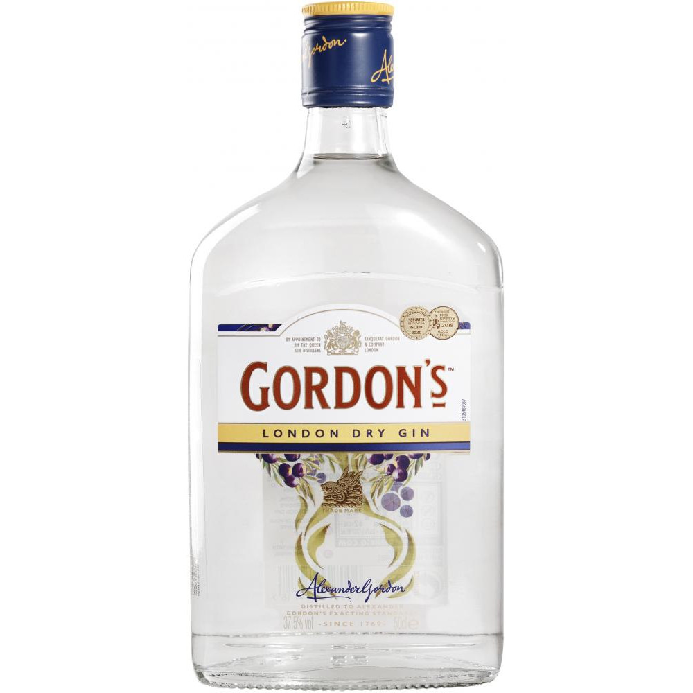 Gordon's Джин  London Dry, 0.5л 37.5% (BDA1GN-GGO050-001) - зображення 1