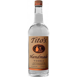Tito's Горілка  Handmade Vodka, 1л 40% (BDA1VD-FGN100-001)