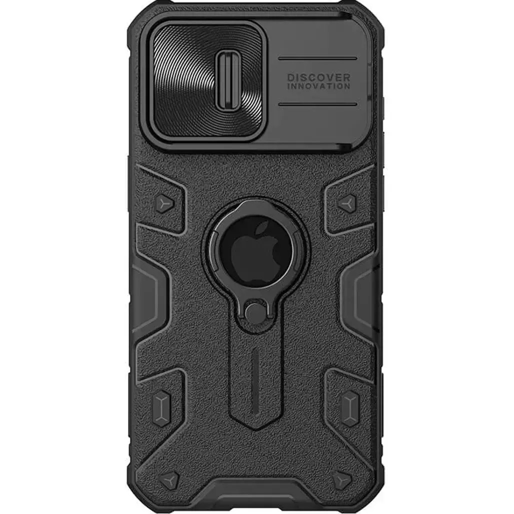Nillkin iPhone 15 Pro CamShield Armor Black - зображення 1