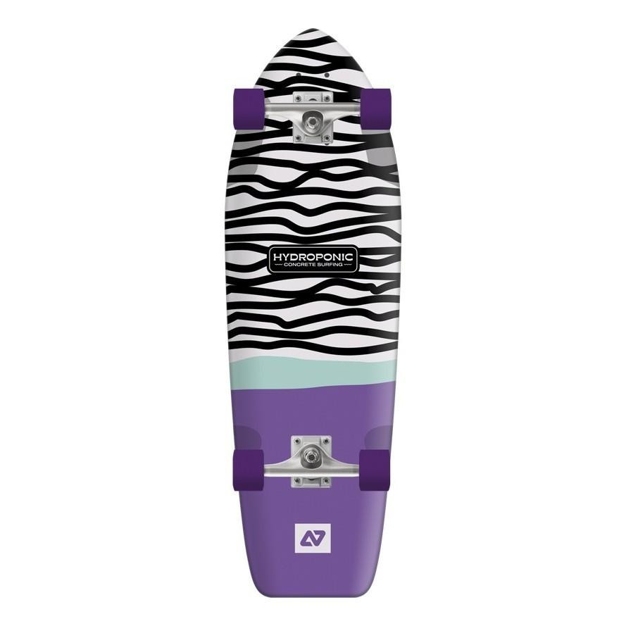 HYDROPONIC Square Cruiser Skateboard 33" Concrete Purple - зображення 1