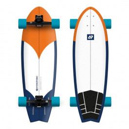 HYDROPONIC Fish Surf Skate 31,5" Radikal Orange / Navy