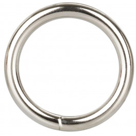 California Exotic Novelties Silver Ring Medium, серебряное (716770004376)