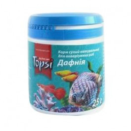 Topsi Дафния для аквариумных рыб в порошке 25 г (4820122208513)