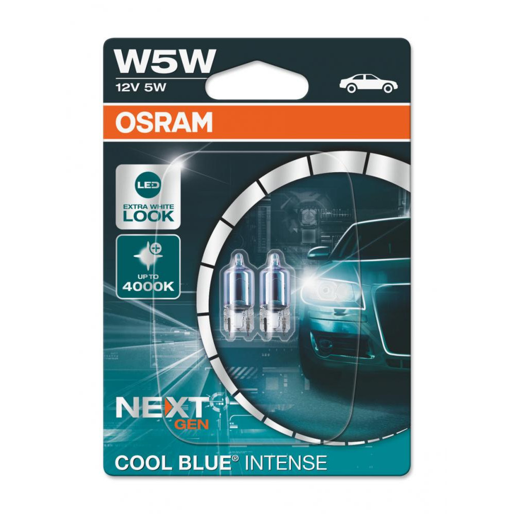 Osram W5W Cool Blue Intense Next Gen 12V 5W (2825CBN-02B) - зображення 1