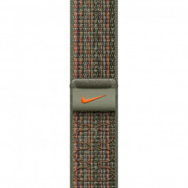 Apple Sequoia/Orange Nike Sport Loop для  Watch 38/40/41mm (MTL33)