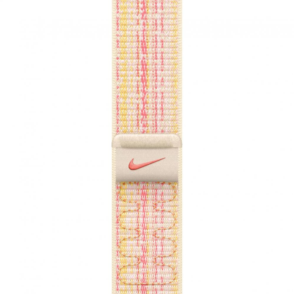 Apple Starlight/Pink Nike Sport Loop для  Watch 42/44/45/49mm (MUJY3) - зображення 1