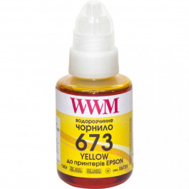 WWM Чернила 673 для Epson L800 140г Yellow (E673Y)