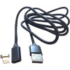 VALUE USB-A to Lightning 1m Black (S0758) - зображення 1