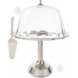 Hoff Тортниця на ніжці зі скляним куполом Royal 39x39x48 см 5607