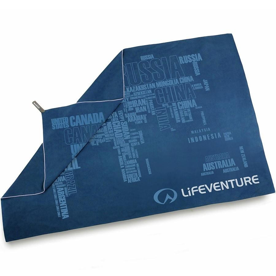 Lifeventure Полотенце Soft Fibre Printed Words Giant 150 х 90 см (63068) - зображення 1