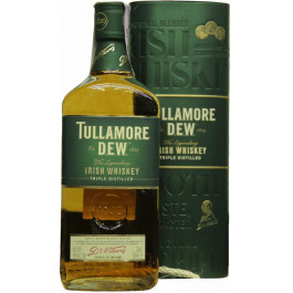 Tullamore Dew Виски Original в тубусе 0.7 л 40% (5011026108972)