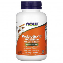 Now Probiotic -10 100 Billion 60 капс