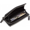ST Leather Чорний гаманець-клатч з м'якої натуральної шкіри на дві блискавки  (15408) - зображення 2