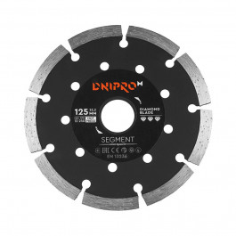Dnipro-M Алмазный диск DNIPRO-M 125 22,2, Segment