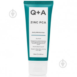 Q+A - Крем для обличчя з цинком PCA - Zinc PCA - Daily Moisturiser - 75ml