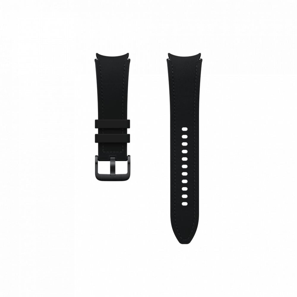 Samsung Ремінець  Hybrid Leather Band (M/L) до  Galaxy Watch 6 Black (ET-SHR96LBEG) - зображення 1
