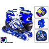 SkateX Power Kit / розмір 34-37 синій (SKX-R016-BLU-M) - зображення 1