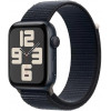 Apple Watch SE 2 GPS 44mm Midnight Aluminium Case with Midnight Sport Loop (MREA3) - зображення 2