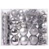 Actuel Набір новорічних прикрас  80шт, срібний (3665257413439) - зображення 1