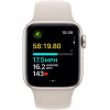 Apple Watch SE 2 GPS 40mm Starlight Aluminium Case with Starlight Sport Band M/L (MR9V3) - зображення 3